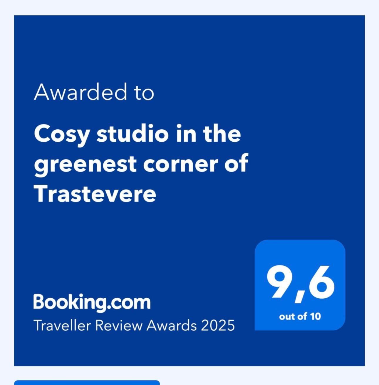 Cosy Studio In The Greenest Corner Of Trastevere Рим Екстер'єр фото